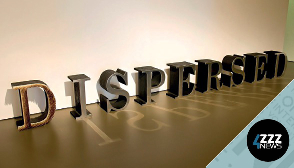 Visual Artist Dr Fiona Foley's piece - 'Dispersed'