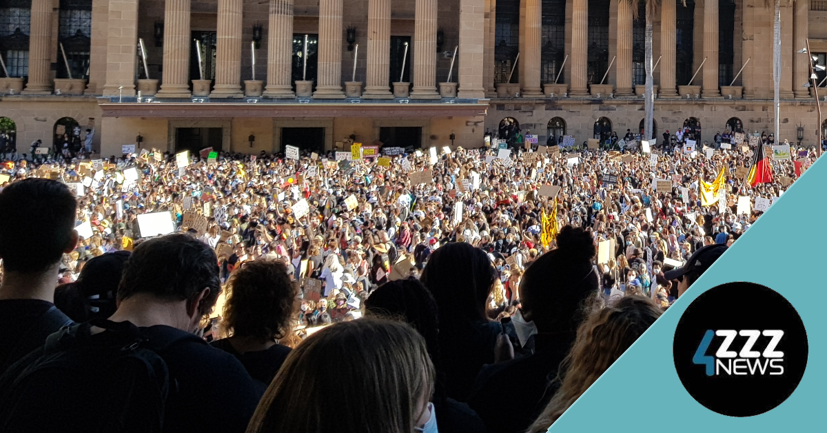BLM Rally - King George Square [4ZZZ/Alexis Pink]