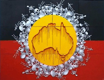 Black GST: stop Genocide; recognise Sovereignty; formalise Treaties