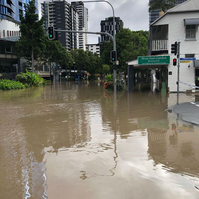 2022 flooding in West End