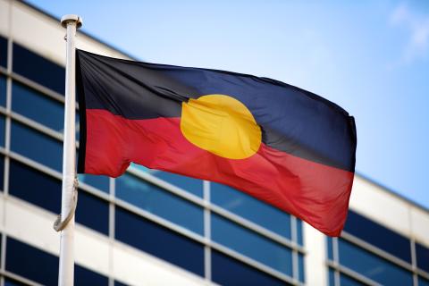 Image of Aboriginal Flag 
