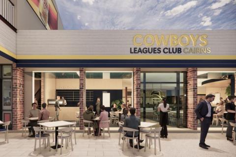 NQ Cowboys Leagues Club Render