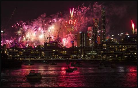 Brisbane River Fire
