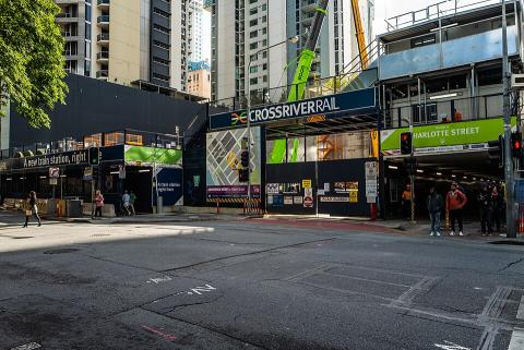 Cross River Rail Albert St Worksite