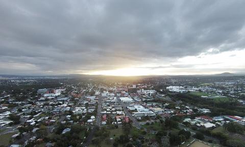 Ipswich skyline