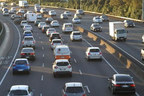 Image of cars on highway