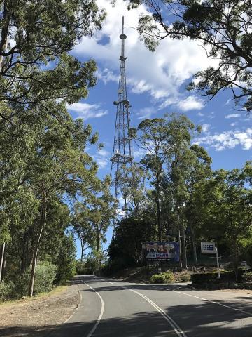 Channel 9 TV studio Mt Coot Tha