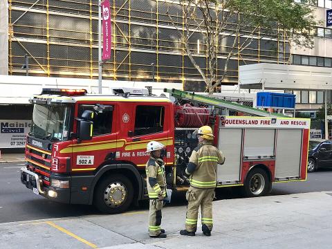 QFRS Fire Engine
