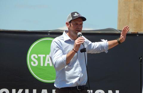 Matt Canavan Rocky Ring Road Rally