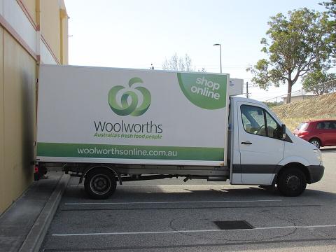 Woolworths truck