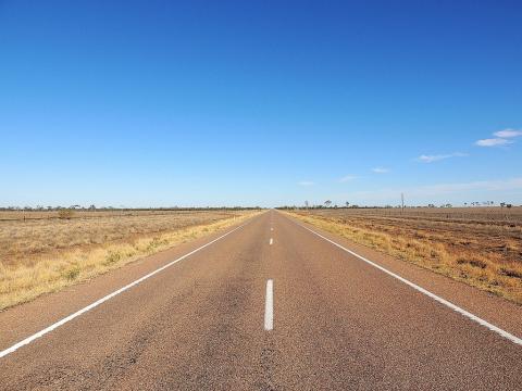 Outback Australia Road