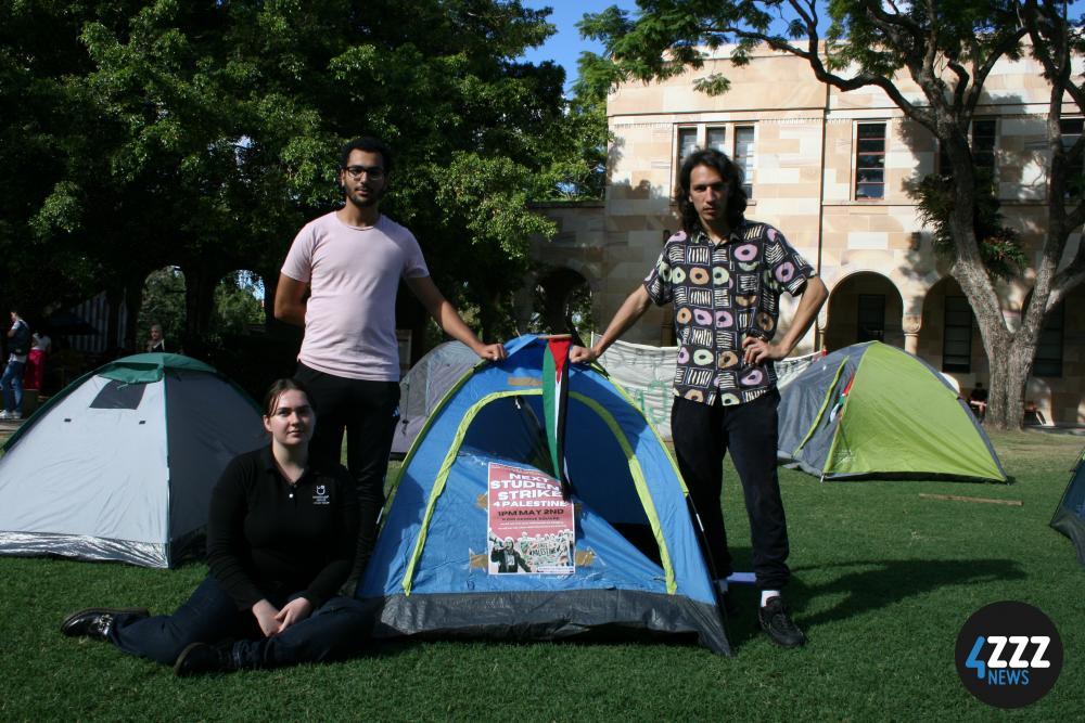 UQ Students for Palestine Organisers 