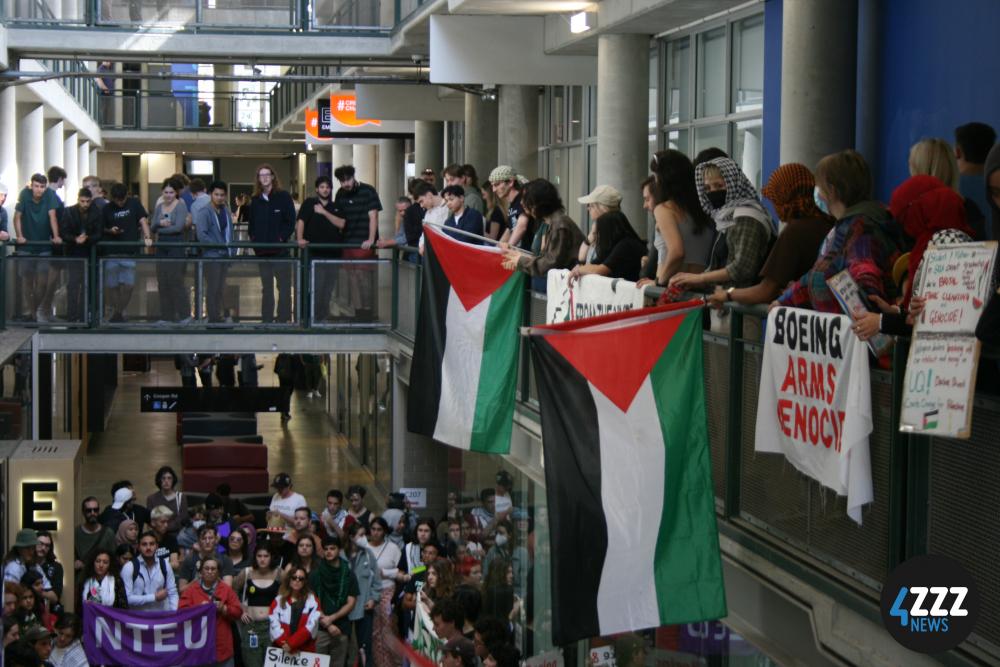 UQ Students for Palestine Protest 