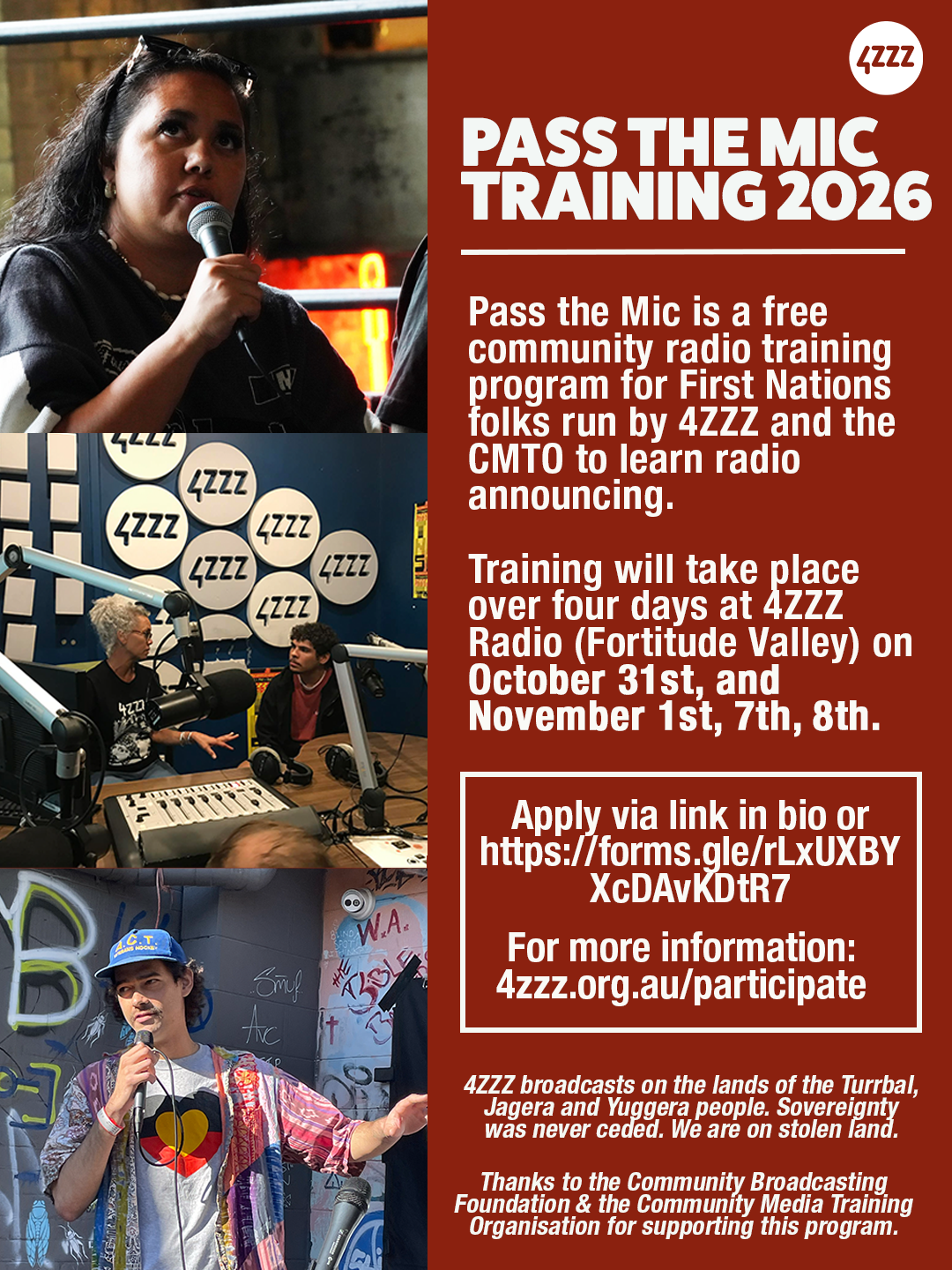 Pass The Mic Training Open